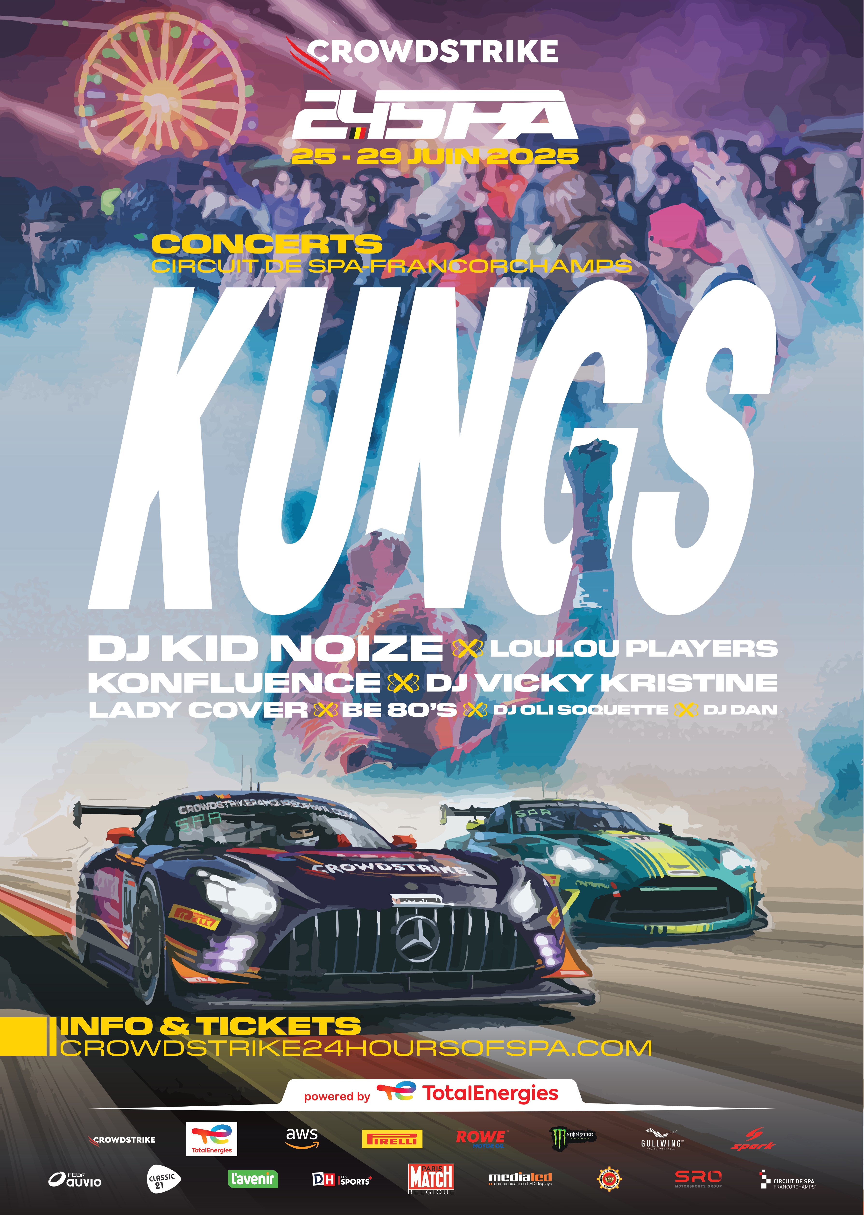 Kid Noize and top Belgian artists to join Kungs on the Raidillon